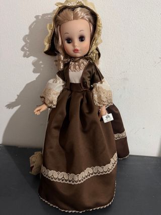 Bambola vintage damina effe franca con cartellino