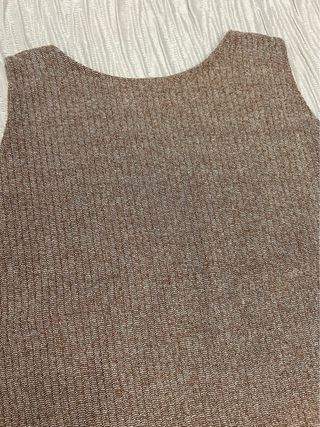 Vestido Zara jaspeado sin mangas