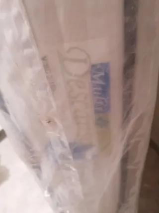 Somier metálico con láminas de madera