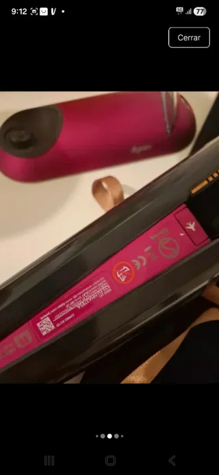 Plancha Dyson Corrale Rosa