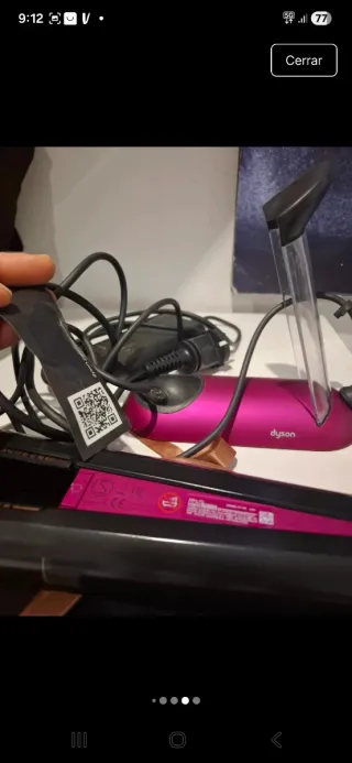 Plancha Dyson Corrale Rosa