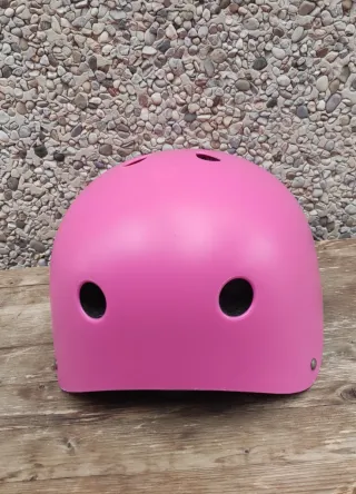 Casco Bicicleta Niña Rosa