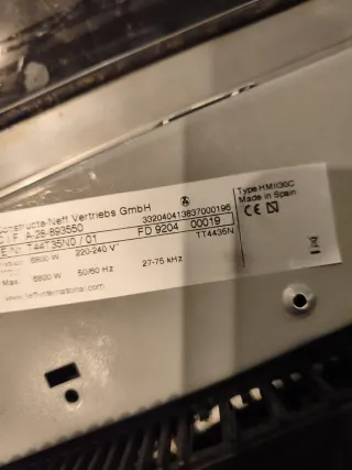 Placa Inducción Vitrocerámica NEFF