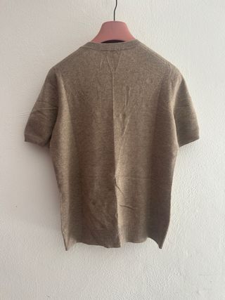 Gran Sasso Maglia Girocollo Manica Corta Beige M