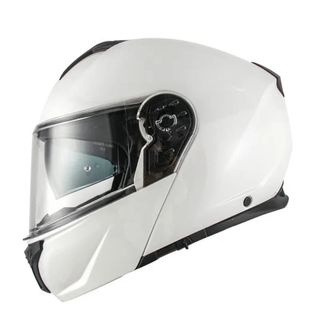 Casco Modular Unik Star DV Blanco Brillo