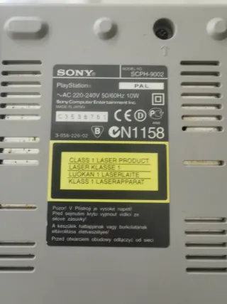 Consola PlayStation SCPH-9002 sin cables