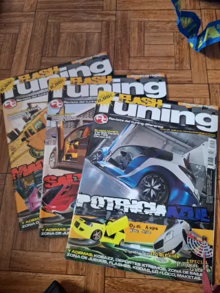 Lote 3 Revistas Tuning: Flash Tuning