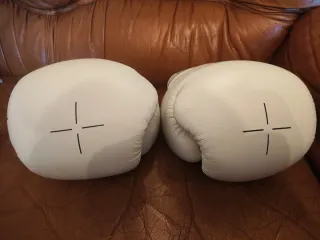 Guantes Boxeo UNIQ 14oz y Saco Boxeo UNIQ L