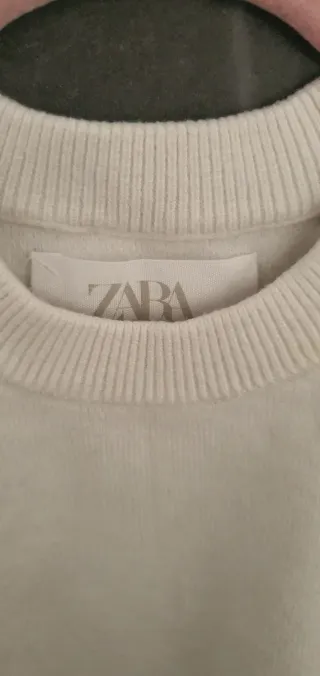 Top punto beige Zara 13-14 años