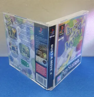 JUEGO PS1 PSX BUST A MOVE 4