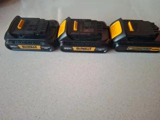 Baterías DeWalt 20V MAX Litio Ion (3uds)