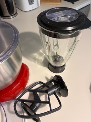 Batidora amasadora Silvercrest roja