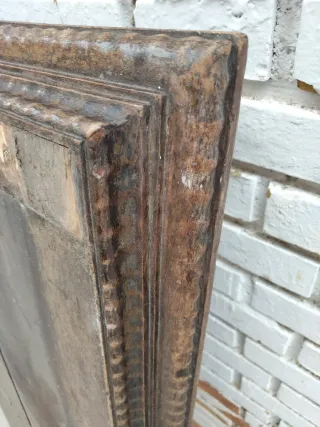 Base y patas armario antiguo madera maciza S.XIX