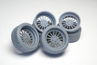 Ruedas BMW Style 32 3P de resina a escala