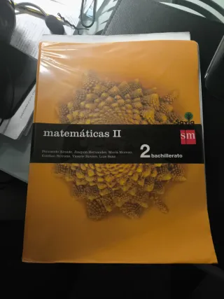 Matemáticas II. 2 Bachillerato. Savia