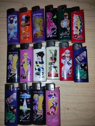 Lotto n.16  Accendini Smoking Vintage Collezione