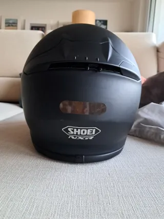 Casco Shoei NXR Talla L 59/60 Negro mate.