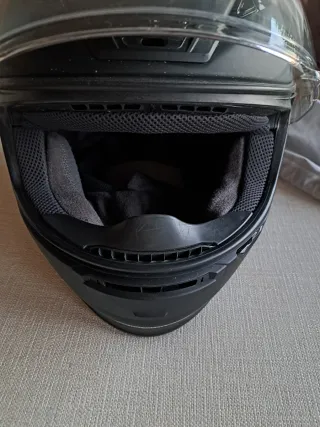 Casco Shoei NXR Talla L 59/60 Negro mate.