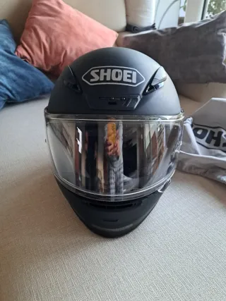 Casco Shoei NXR Talla L 59/60 Negro mate.