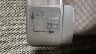 Cinta de correr plegable