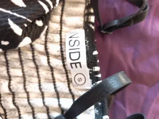 Vestido Negro y Blanco