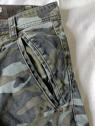 Jeans Cargo Clayton Camouflage Taglia 42