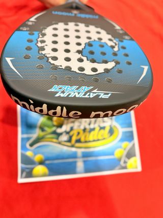 Pala de pádel Middle Moon Platinum Attack