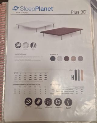 Somier para colchón de 180x200