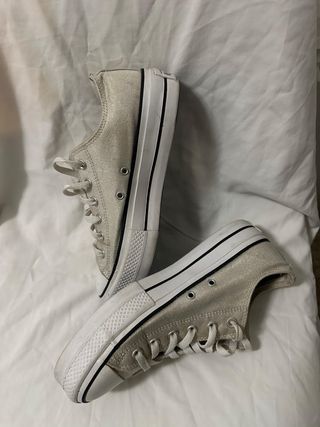 Converse Chuck Taylor Plataforma Doradas