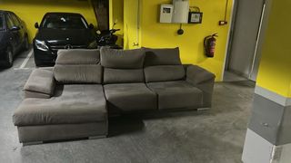 Sofá Chaiselongue Marrón