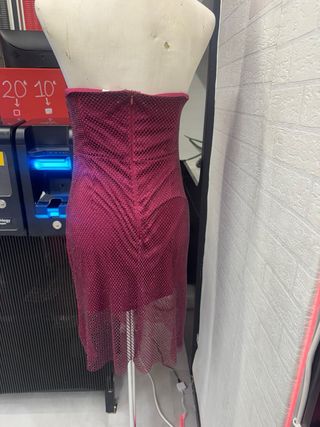 Vestido de fiesta con pedrería