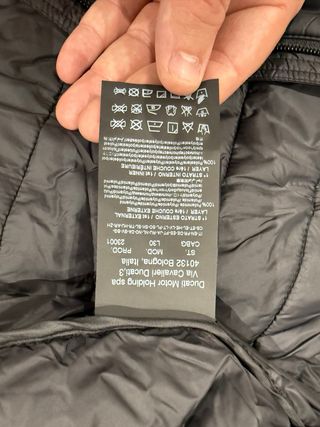 Chaqueta Moto Ducati Spidi V2 Tour Negra Roja