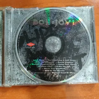 CD Bon Jovi Slippery When Wet ed 1999