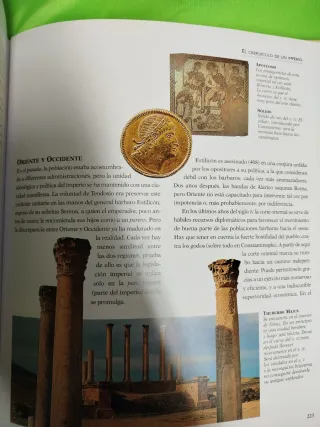 Libro atlas antigua Roma antigüedades historia