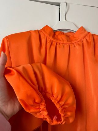 Camicia arancione elegante