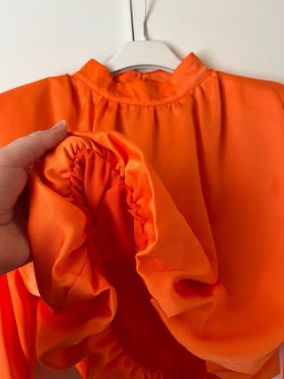 Camicia arancione elegante