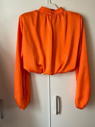 Camicia arancione elegante