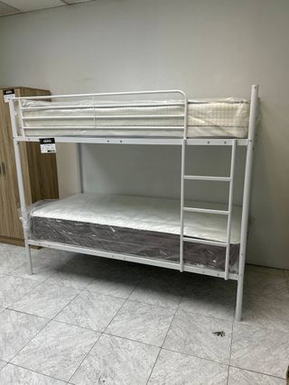 Litera doble 90x190 metal moderna