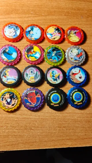 Dragón Ball GT CHAPS Tazos Colección