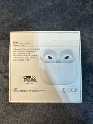AirPods 3 Originales - Caja y Accesorios completos