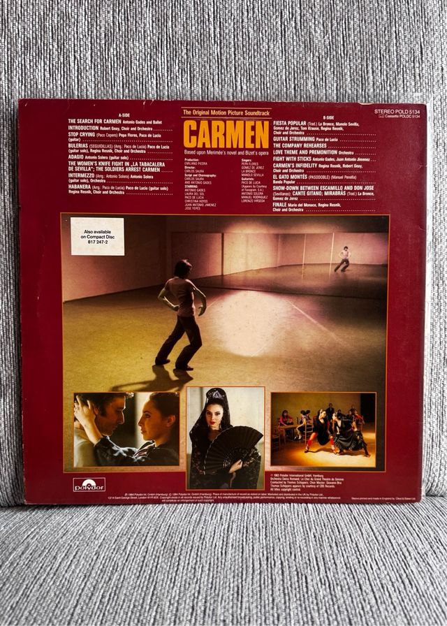 Carmen - Banda Sonora Original (Vinilo)