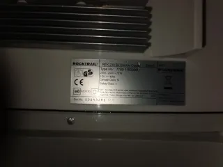 Nevera portátil Rocktrail azul