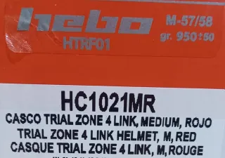 Casco Trial Hebo