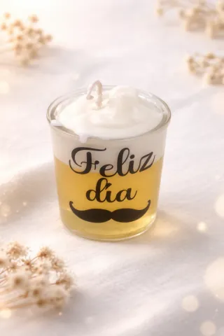 Velas de gel personalizadas
