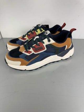 Sneakers Colmar uomo blu e marroni