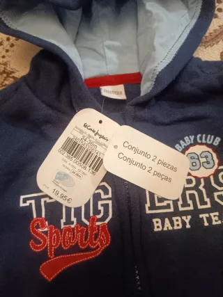 Chándal niño 24-36 meses azul