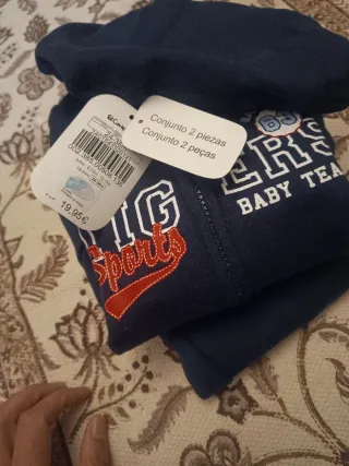 Chándal niño 24-36 meses azul