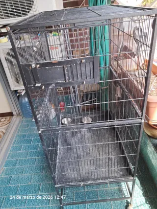 Jaula para pájaros grande