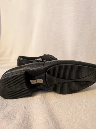 Mocasines Angel Infantes Negros Hebilla