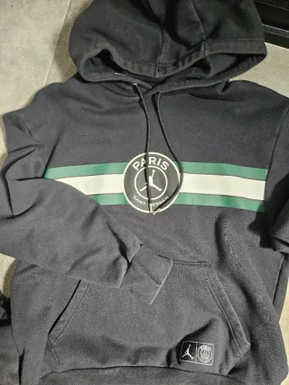 Sudadera Jordan PSG Negra y Verde